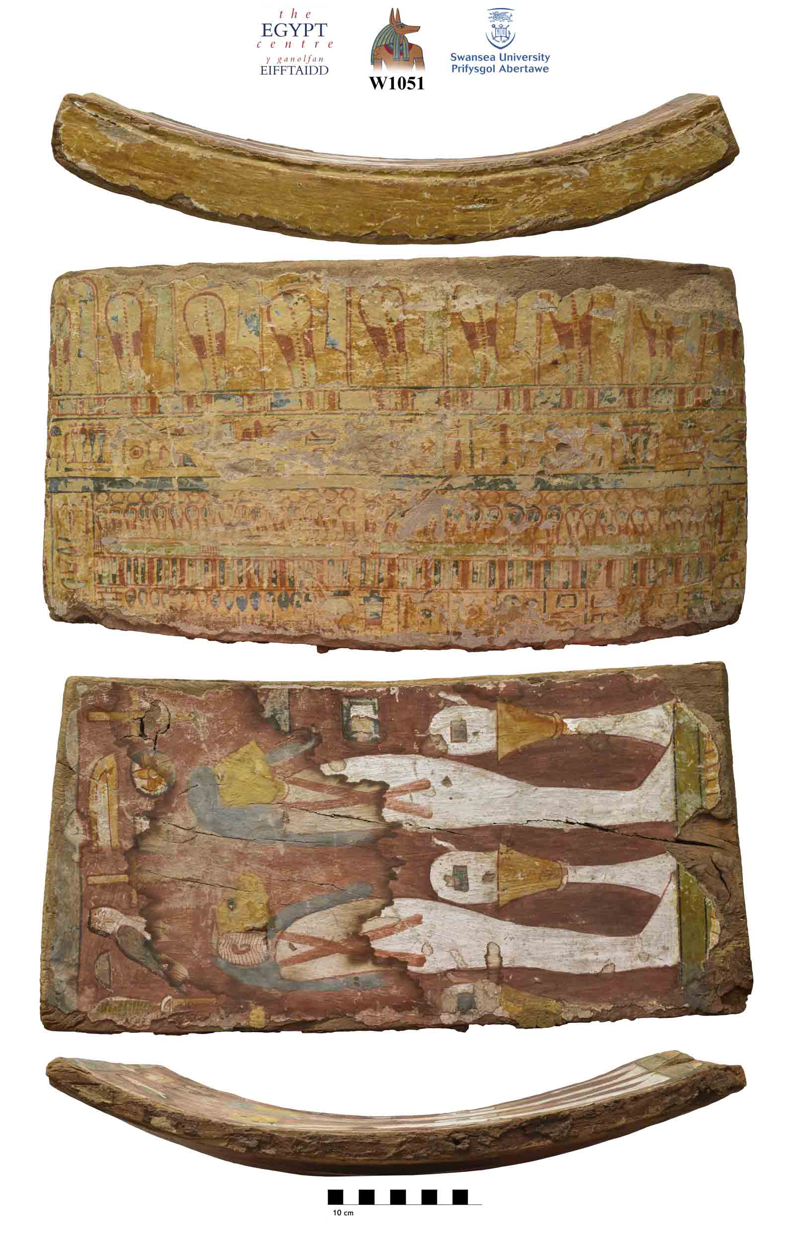 Image for: Fragment of a coffin